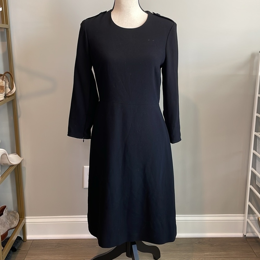 Burberry Black Uniform Sheath Dress NWT - Picture 5 of 16